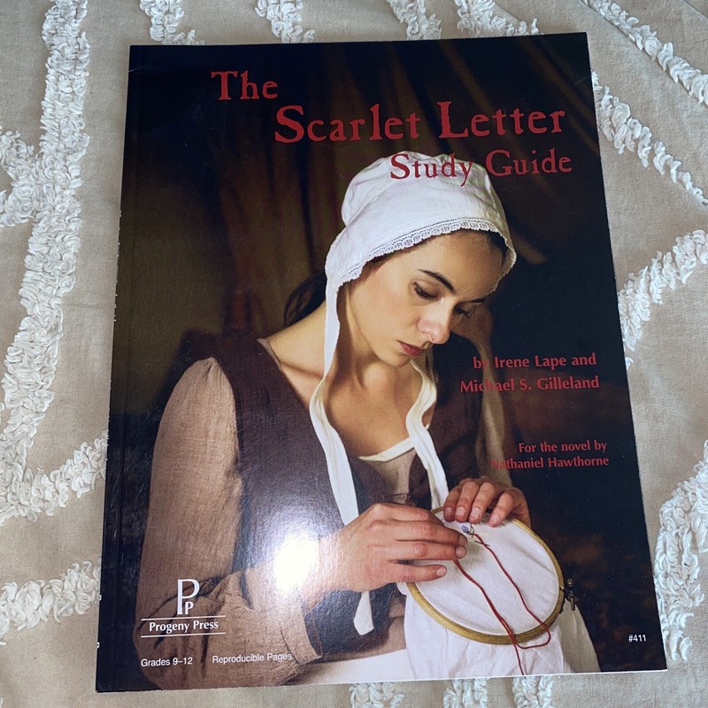THE SCARLET LETTER STUDY GUIDE By Irene Lape & Michael S. Gilleland *BRAND NEW*