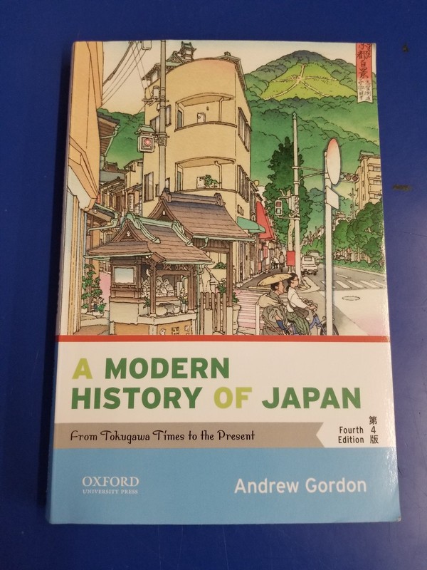 Modern History of Japan: From Tokugawa Times to the Present (4th Edition)