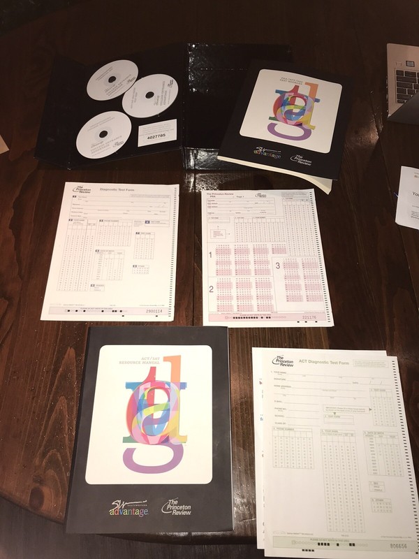 Princeton Review College Entrance Exam SAT ACT Test Prep Box Make Me An Offer