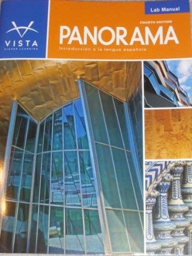 PANORAMA, 4TH EDITION, LAB MANUAL By Vhl **BRAND NEW**