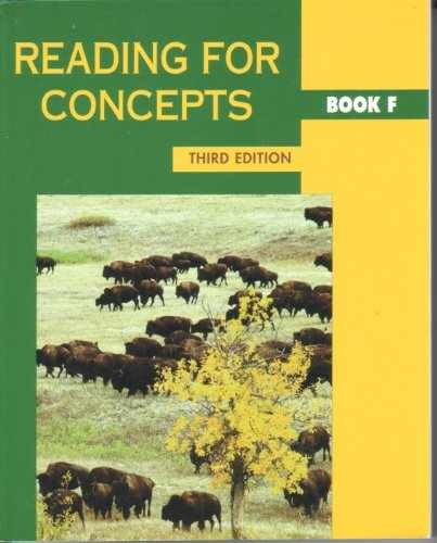 Reading for Concepts: Book F – Paperback, by Liddle – Very Good o