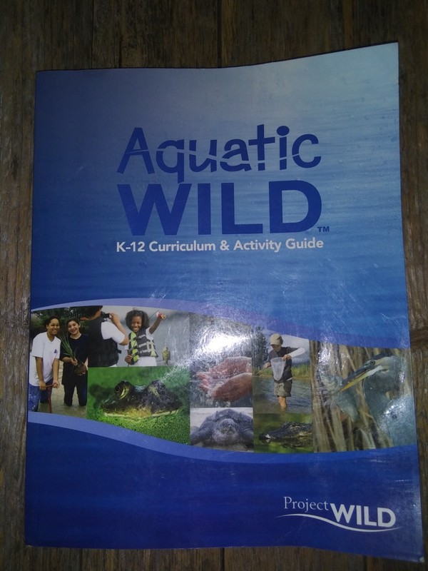 Aquatic Wild Marine Wildlife Fish Bird School Education Activity Guide Book K-12
