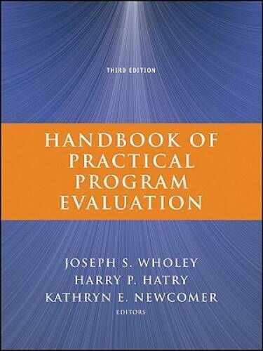 Handbook of Practical Program Evaluation – Hardcover – VERY GOOD
