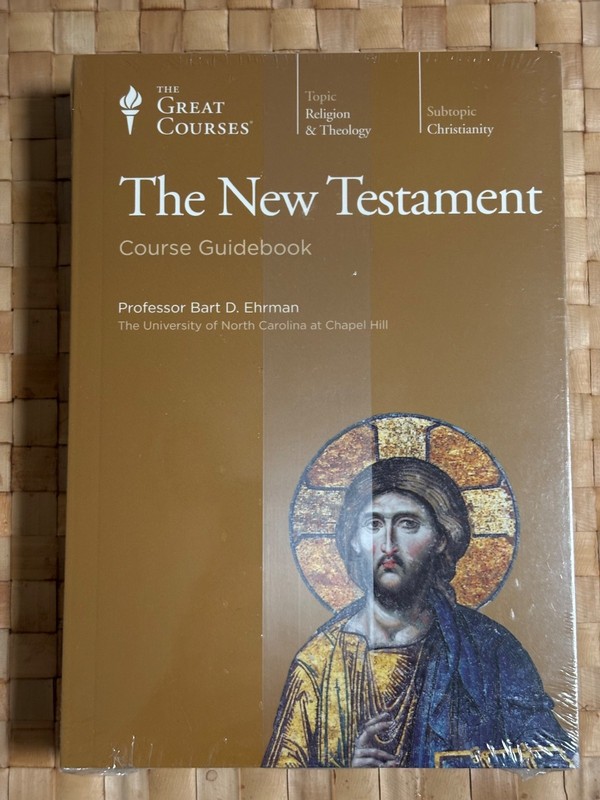 BRAND NEW Great Courses The New Testament Bart Ehrman – 6 DVDs & Guidebook