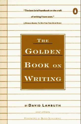 Golden Book on Writing (Penguin Handbook) by David Lambuth