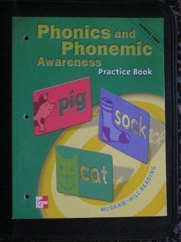 Phonics and Phonemic Awareness Practice Book – Paperback – GOOD