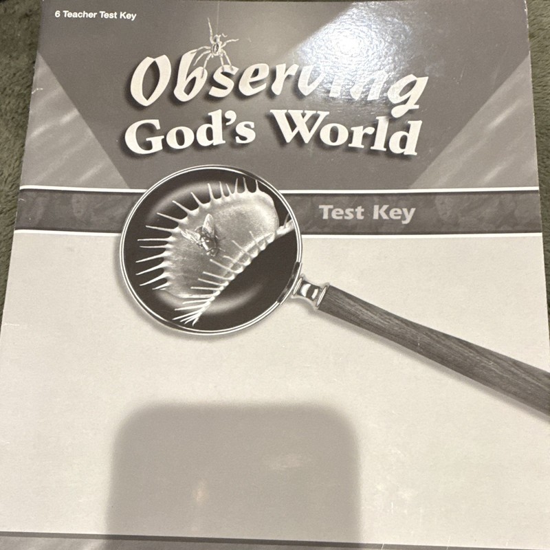 Observing God's World Science Test Key Teacher's Edition by A.A. Milne Paperback