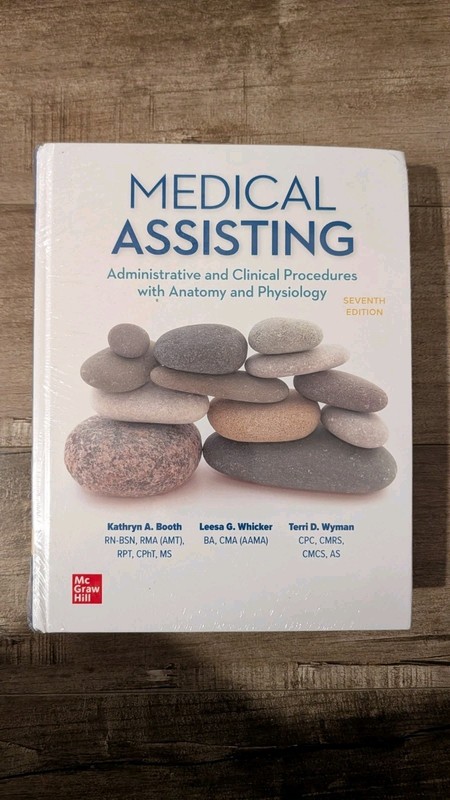 NEW Medical Assisting Administrative & Clinical Procedures 7th Ed + Connect Code