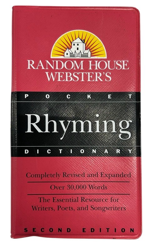 Random House Webster’s Rhyming Dictionary Pocket Soft Cover