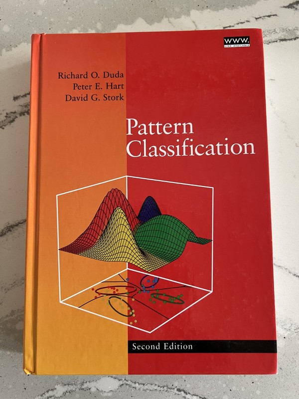 Pattern Classification by Richard O. Duda, David G. Stork and Peter E. Hart…
