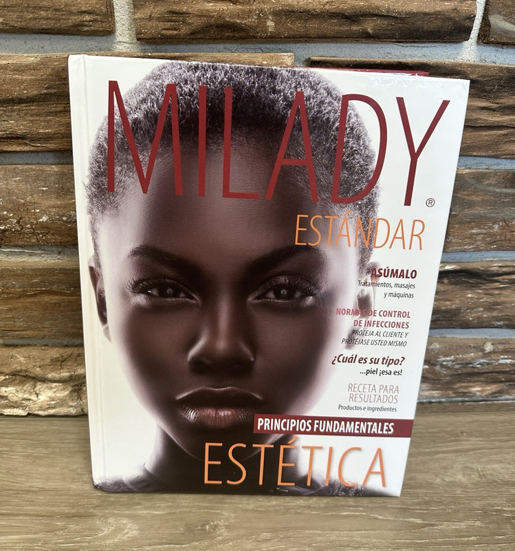 Milady Standard Esthetics textbook Estética Estándar Principios Fundamentales