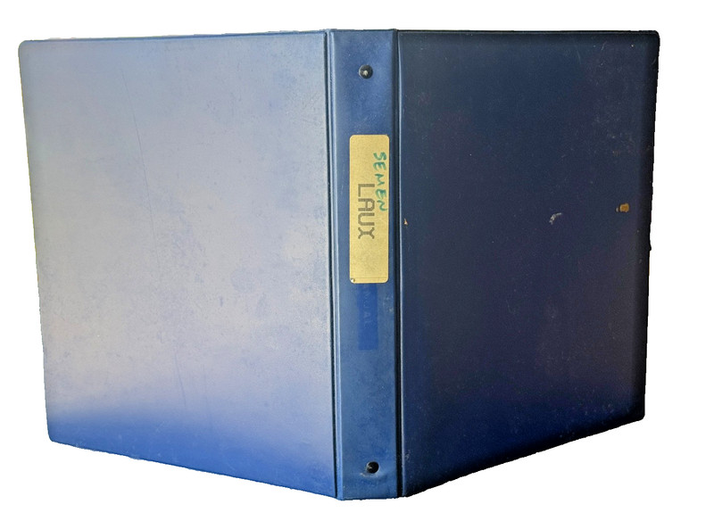 Forensic Serology Binder Semen Analysis Research Notes Dale Laux 1980s–1990s