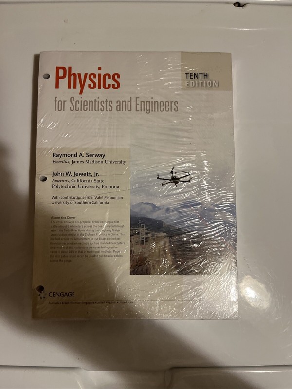 Physics for Scientists and Engineers 10th edition By Serway - New Loose leaf