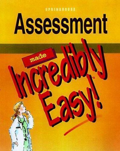 Made Incredibly Easy Ser.: Assessment Made Incredibly Easy (1998)