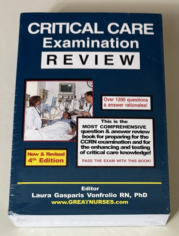 Critical Care Examination Review Revised – 4th Edition – NEW SEALED
