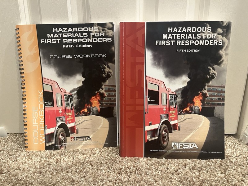 Hazardous Materials For First Responders Fifth Edition IFSTA + Workbook