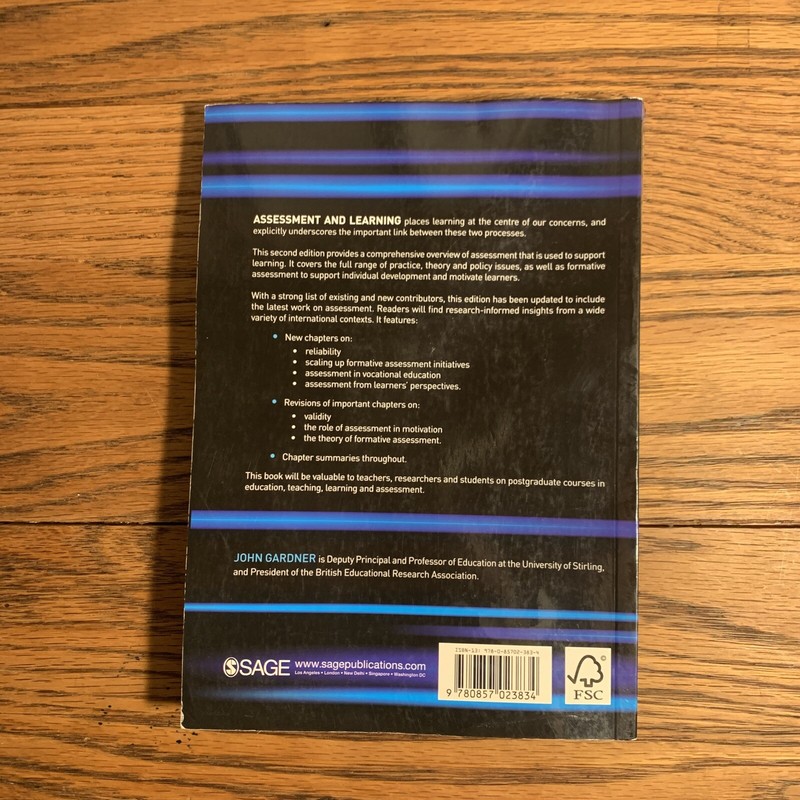 Assessment and Learning by John Gardner (2012, Trade Paperback) gallery