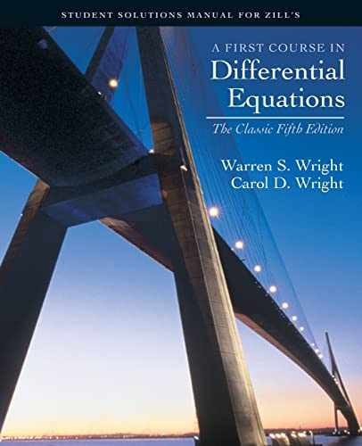 A First course in – Paperback, by Warren S.Wright; Carol – Acceptable n