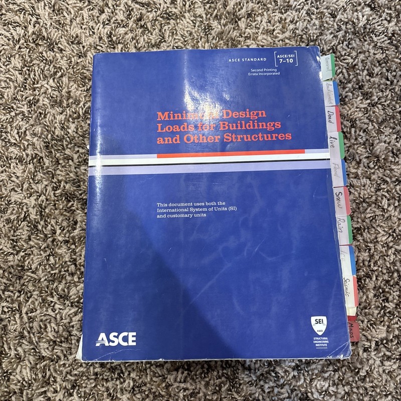 Minimum Design Loads for Buildings and Other Structures by ASCE 2013