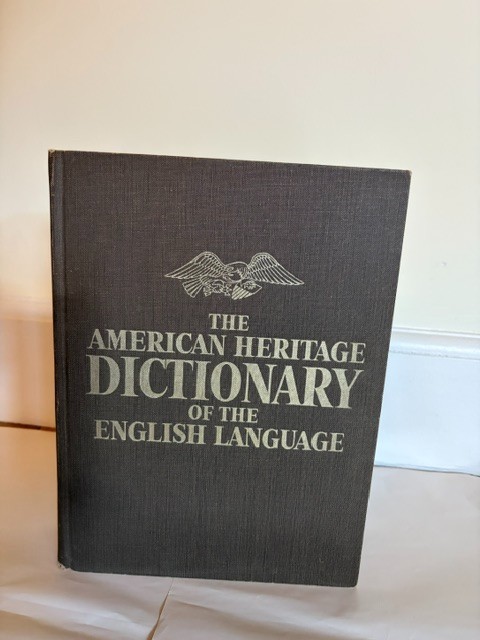 1969 The American Heritage Dictionary Of The English Language