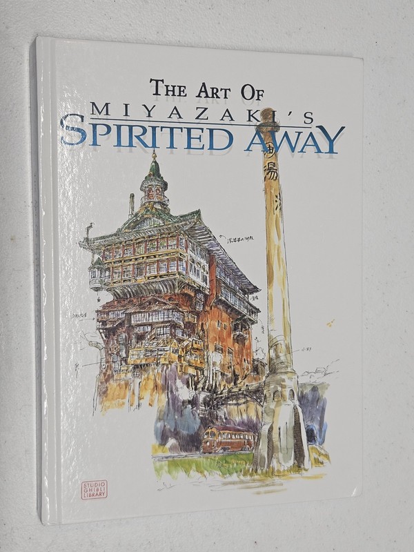 The Art of Miyazaki’s Spirited Away USED hardback Studio Ghibli Library