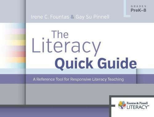 The Literacy Quick Guide: A Reference T- Irene Fountas, 0325051283, spiral-bound