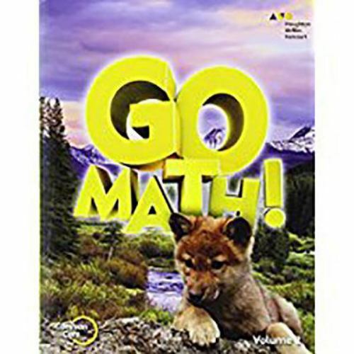 Student Edition Volume 2 Grade 1- 9780544432727, paperback, Houghton Mifflin Har