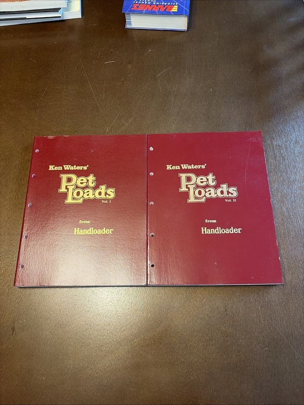 Ken Waters Pet Loads from Handloader Vol 1 & 2, 5th Edition