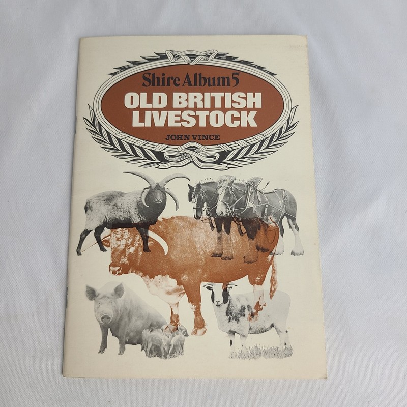 Old British Livestock Shire Album 5 - John Vince Farm Animals Vintage Paperback gallery