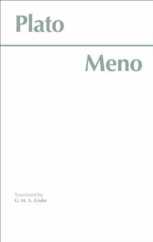 Meno – Paperback, by Plato – Acceptable r