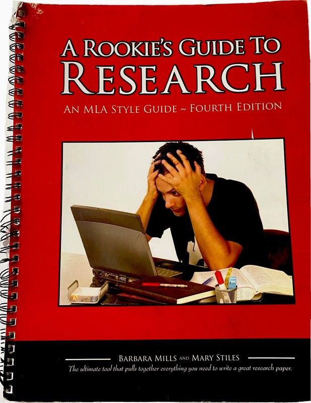 Rookies guide to research MLA style guide to high school papers FREE SHIPPING gallery