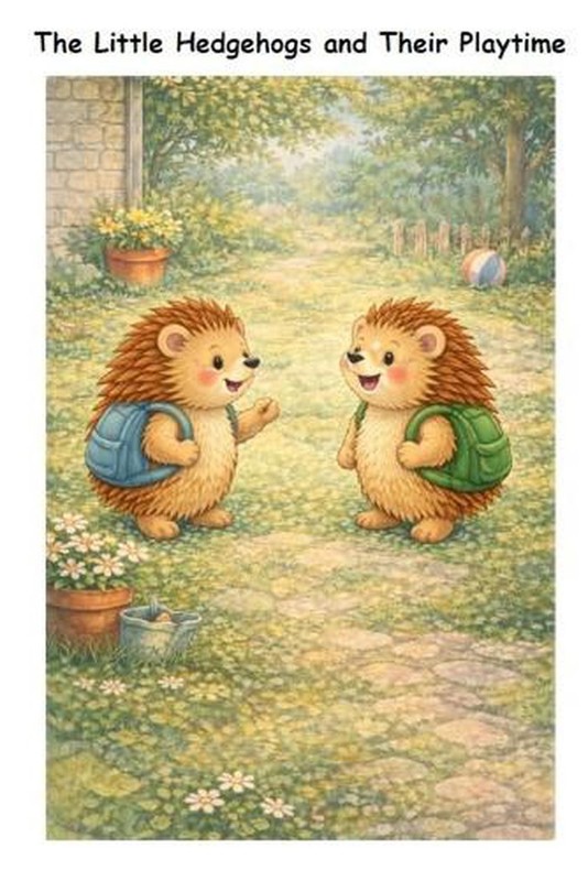The Little Hedgehogs and Their Playtime by Dahveed E. Paperback Book