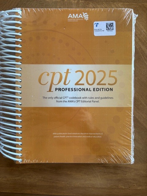 CPT Professional 2025 by American Medical Association – BRAND NEW