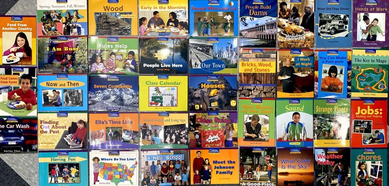 NAT GEO Social Studies Early Emergent Fluent Leveled Reader Set Books Literacy