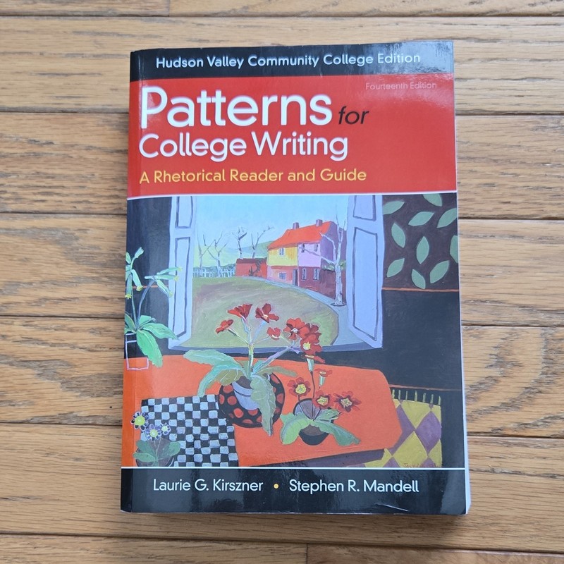 Bedford/St. Martin’s Patterns for College Writing 14th Ed Kirszner Paperback