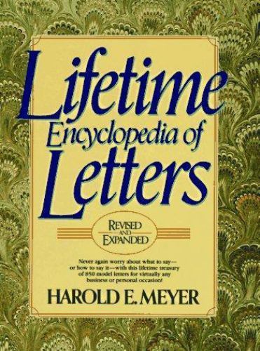 Lifetime Encyclopedia of Letters – 0135295467, Harold E Meyer, hardcover