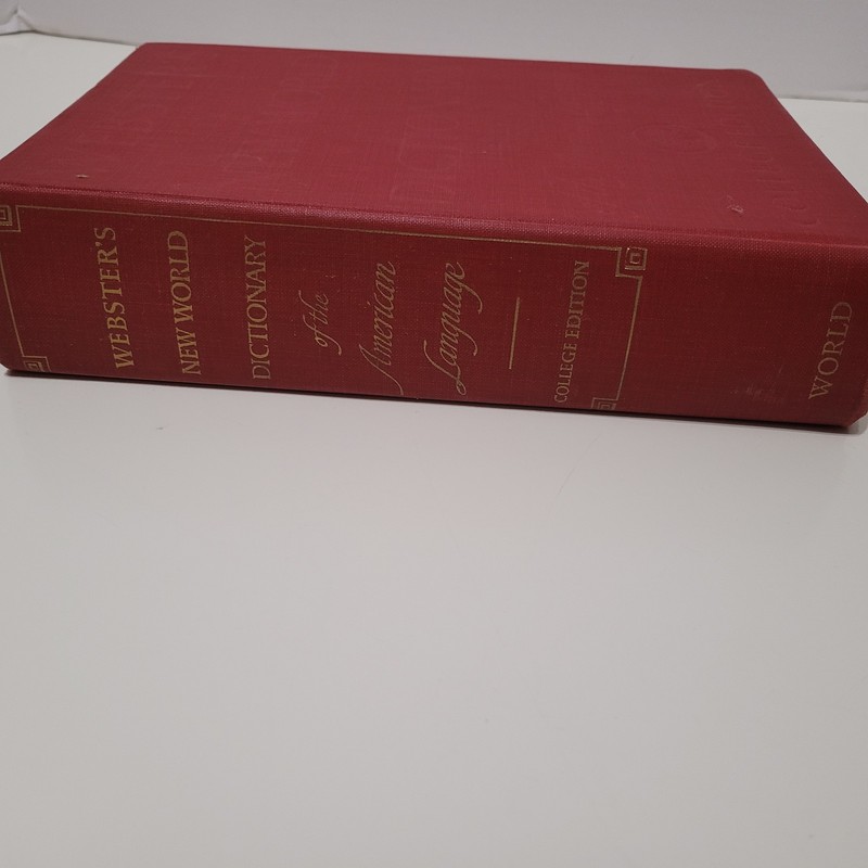 Webster’s New World Dictionary of the American Language 1966 College Edition VTG
