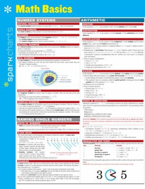 Math Basics SparkCharts SparkNotes