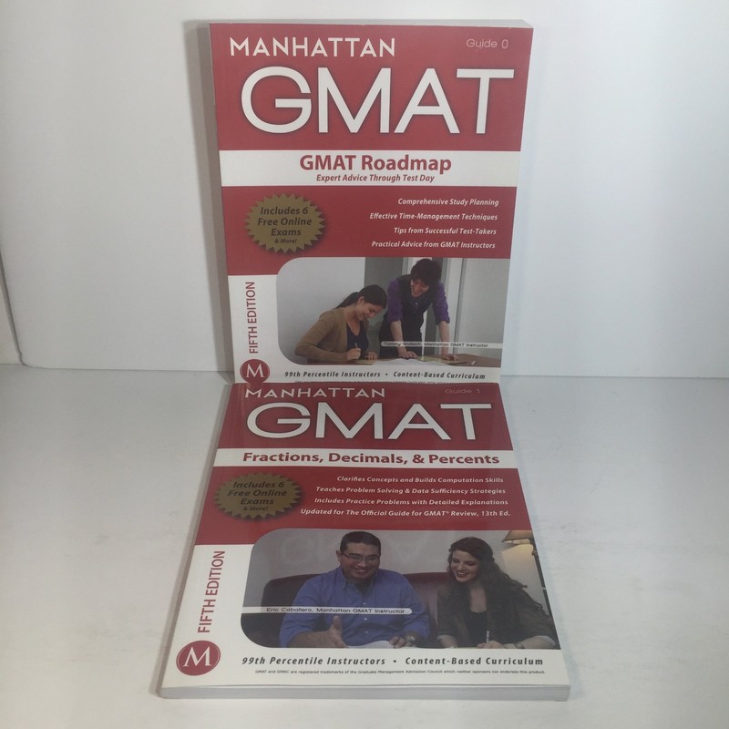 Manhattan GMAT 5th Edition Complete Set 10 Book Lot Test Preparation Study gallery