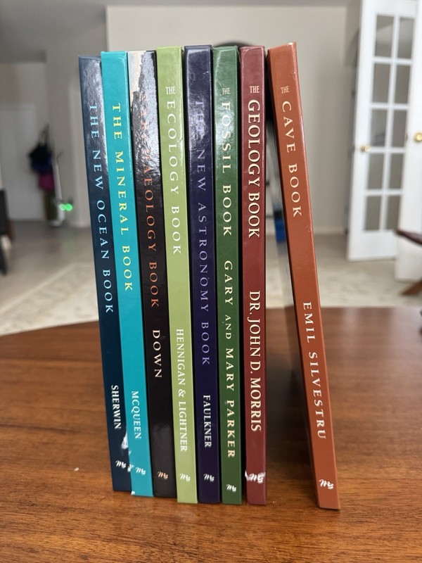 Wonders of Creation Science Book Lot 8 Vol Archaeology Geology Ocean Cave Fossil gallery