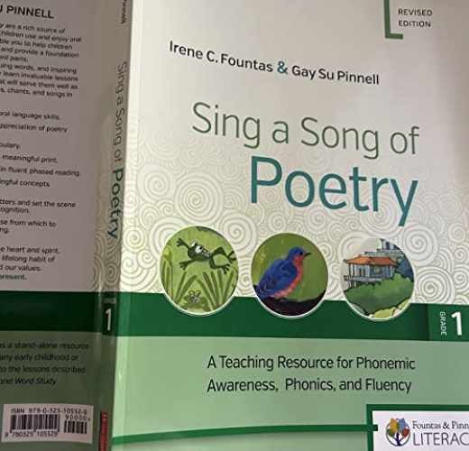 Sing a Song of Poetry, Grade – Paperback, by Fountas Irene; Pinnell – Very Good