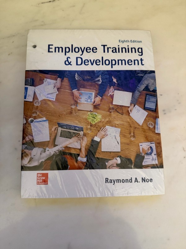 New- Raymond Noe Employee Training & Development Eight Edition- Shrink Wrapped gallery