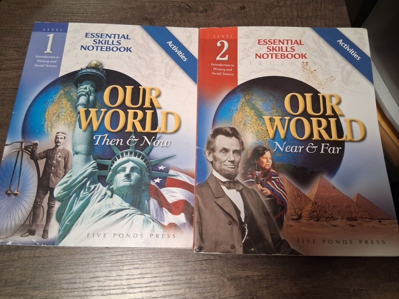Our World Civic Social Studies Home School Workbooks Bundle