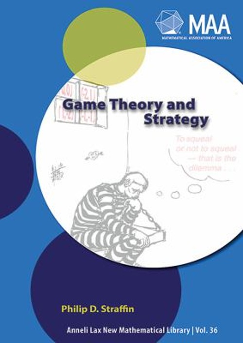 Game Theory and Strategy Paperback Philip D. Straffin