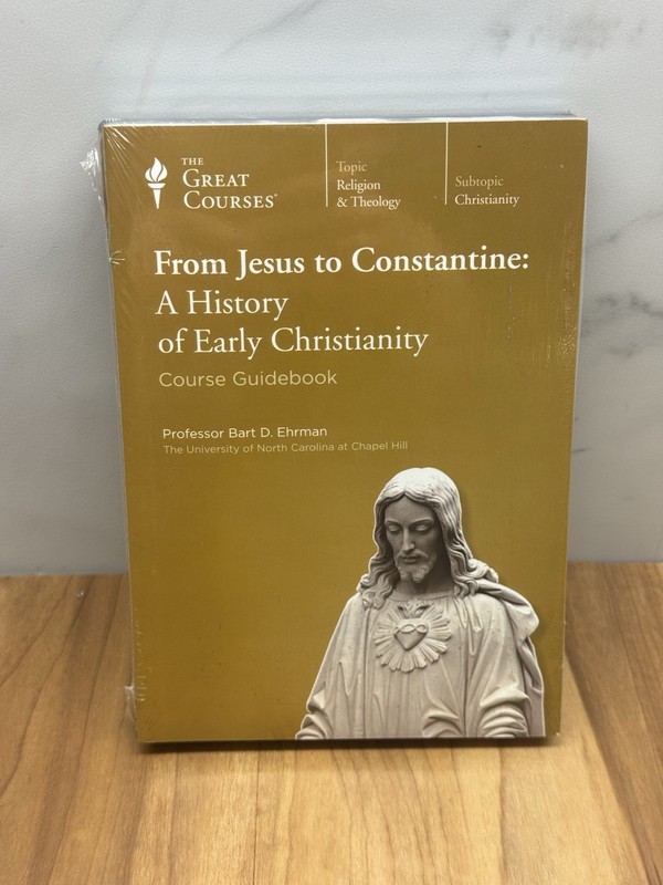 The Great Courses From Jesus to Constantine Course Guidebook & DVDs -NEW SEALED