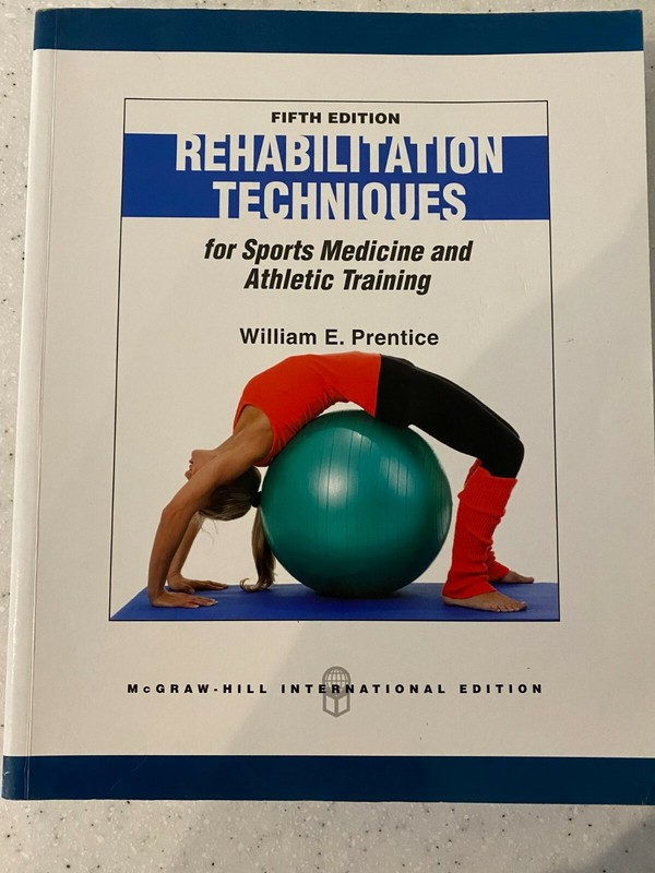 Rehabilitation Techniques for Sports Medicine by William E. Prentice. Ex Cond.