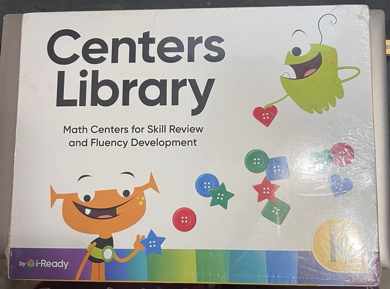 Curriculum Associates, Centers Library, Grade K, By I -Ready