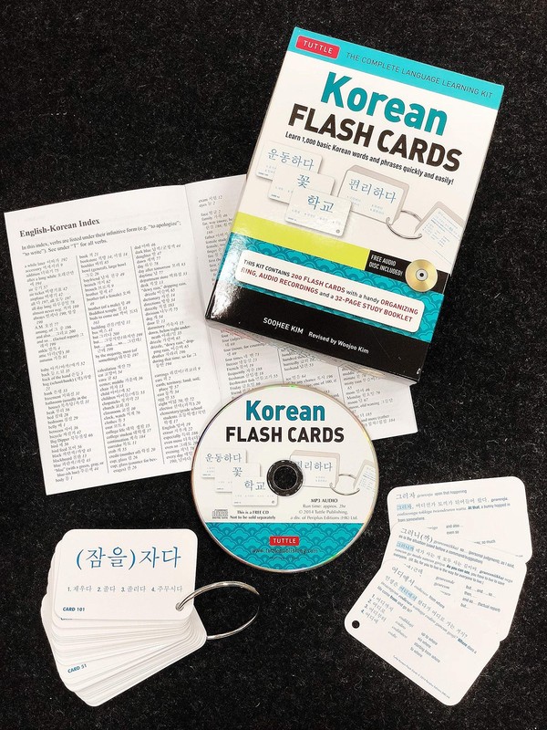 Korean Flash Cards Kit: Learn 1,000 Basic Korean Words and Phrases Quickly and E gallery