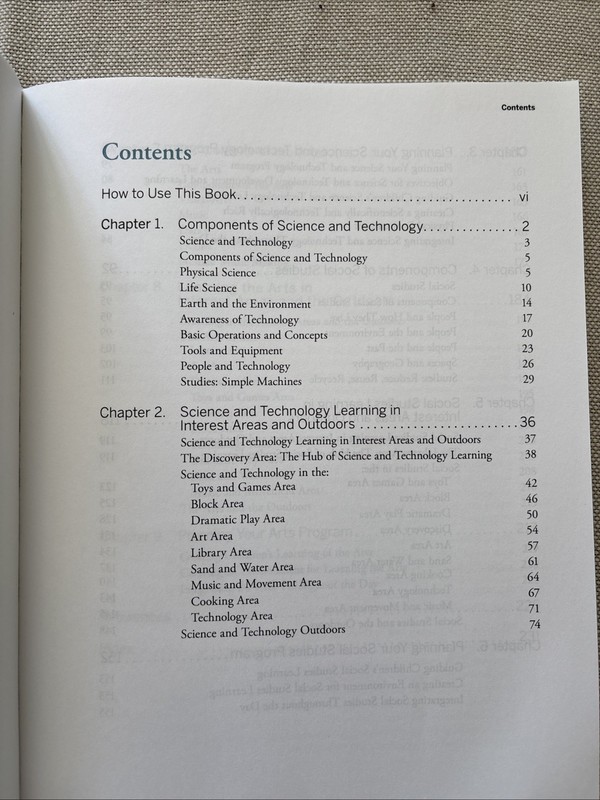 Creative Curriculum for Preschool Science & Tech & Social Studies-New 2010/2016 gallery