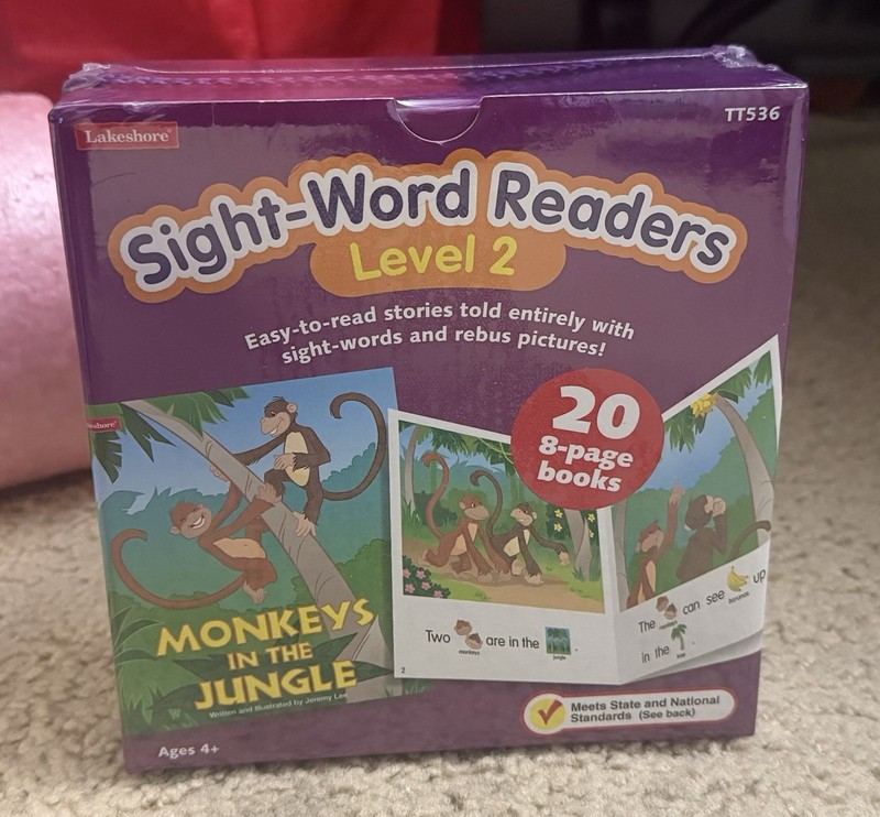 TT536 Lakeshore Sight-Word Readers Level 2 by Lakeshore Learning Materials